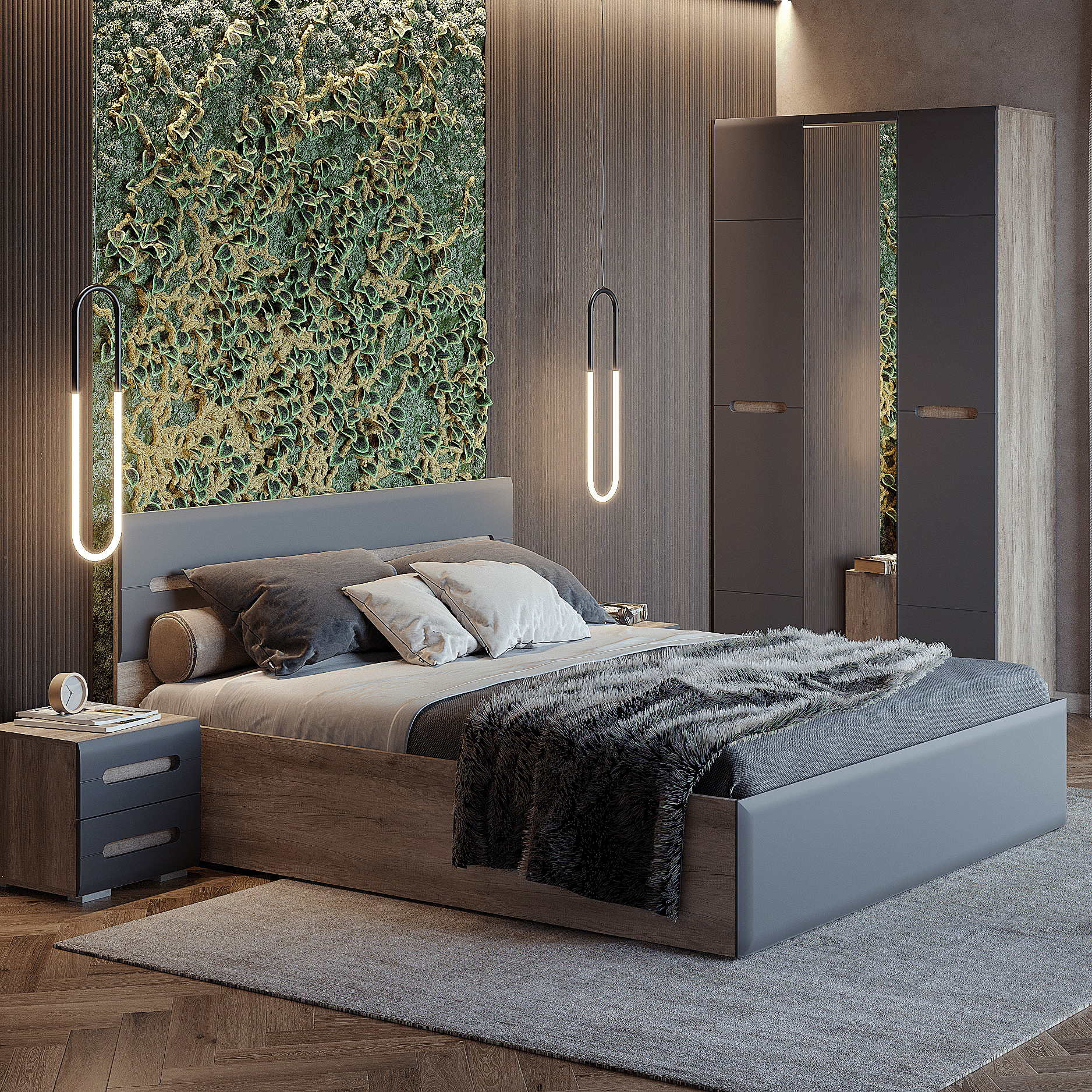 Кровать Наоми КР-11 1,6 м F24 фото 2