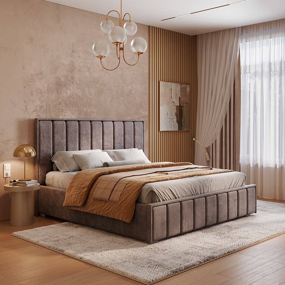 Кровать 1,8 м Мирабель КР-18 маренго фото 6