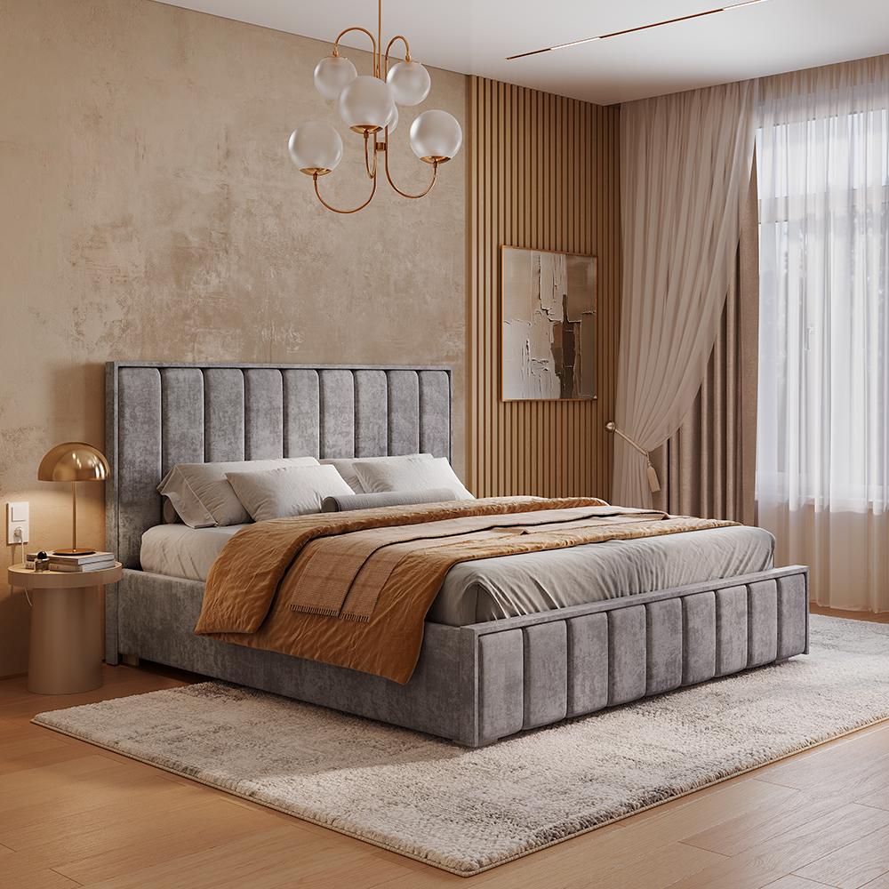 Кровать 1,8 м Мирабель КР-18 хром фото 6